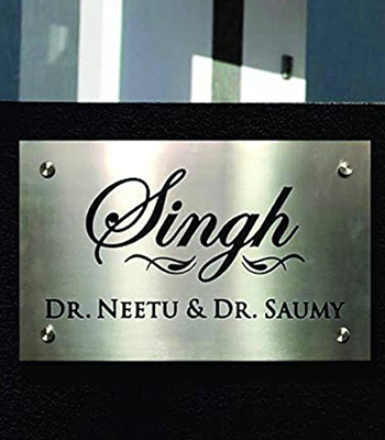 name plate