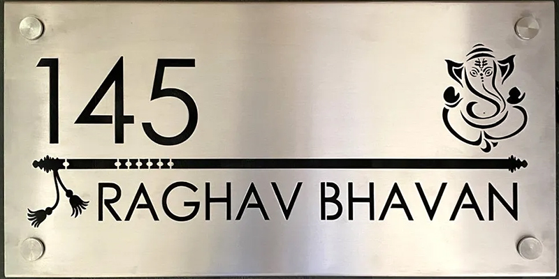 name plate