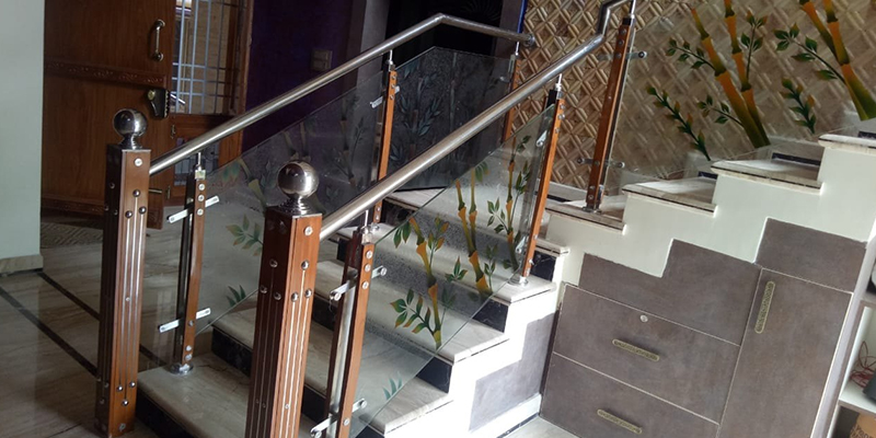  SS Wood Railing Manufacturer In Bangalore